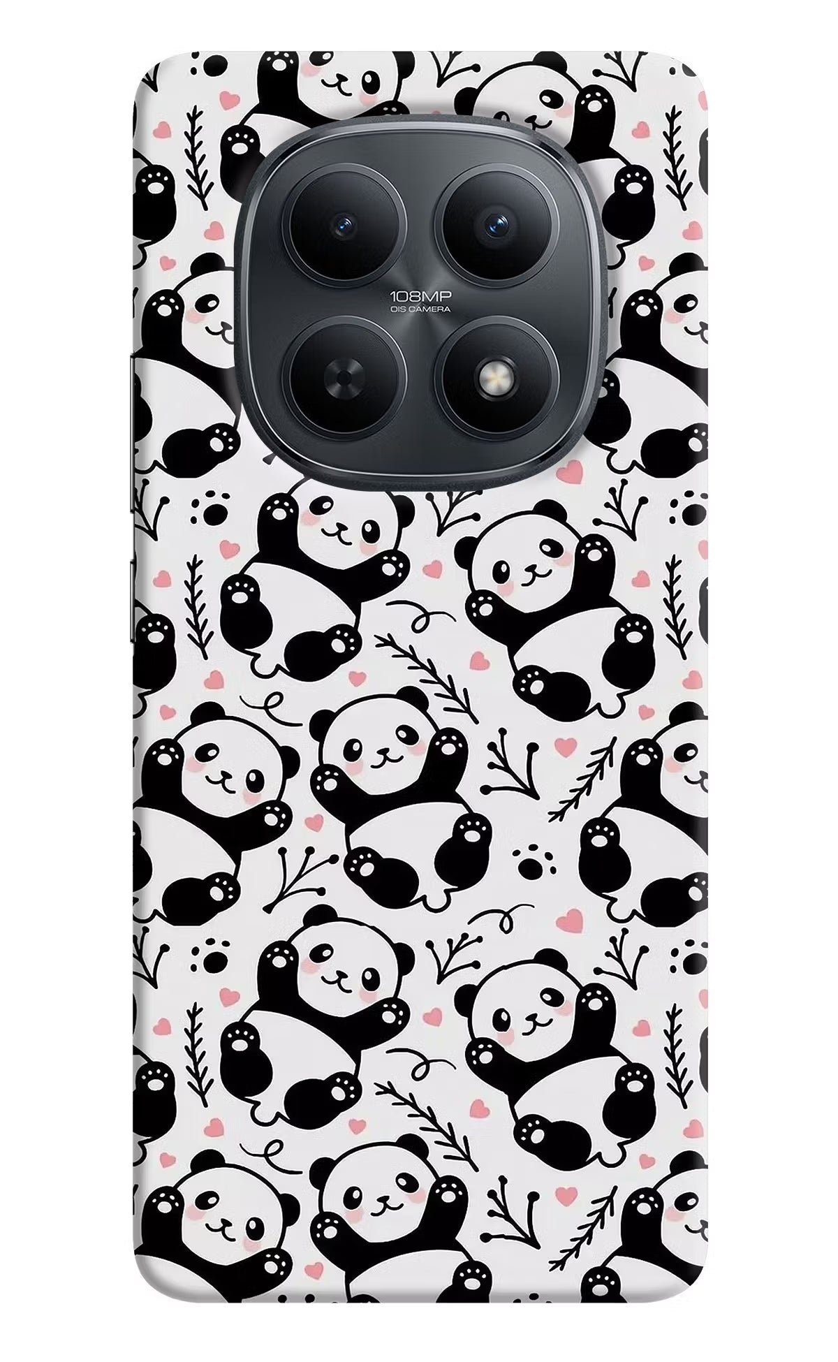 Cute Panda Redmi Note 15 5G Back Cover