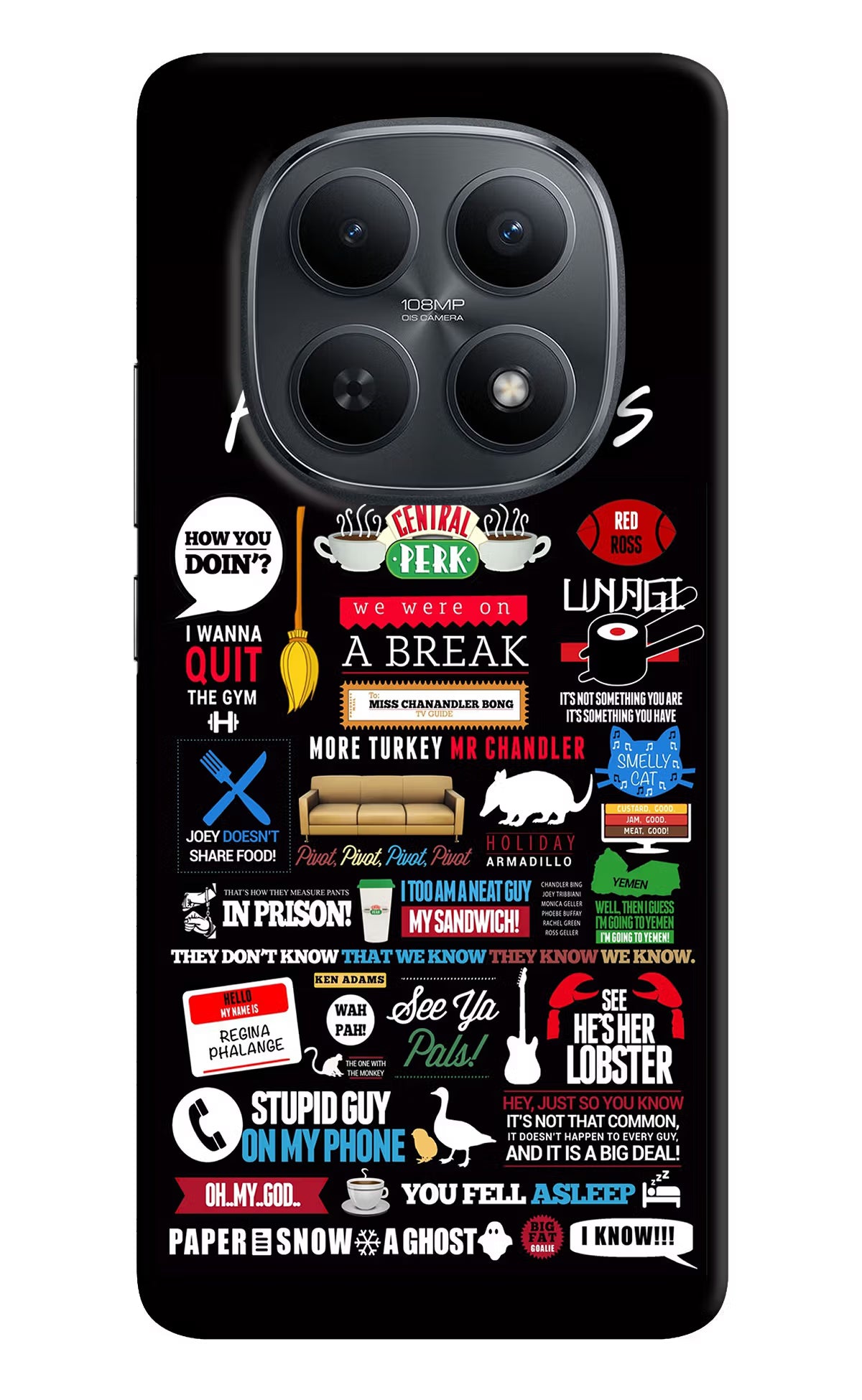 FRIENDS Redmi Note 15 5G Back Cover