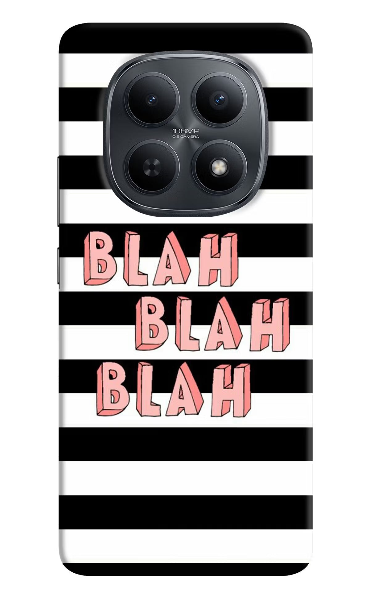 Blah Blah Blah Redmi Note 15 5G Back Cover