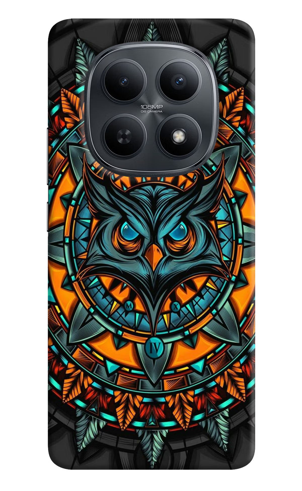 Angry Owl Art Redmi Note 15 5G Back Cover