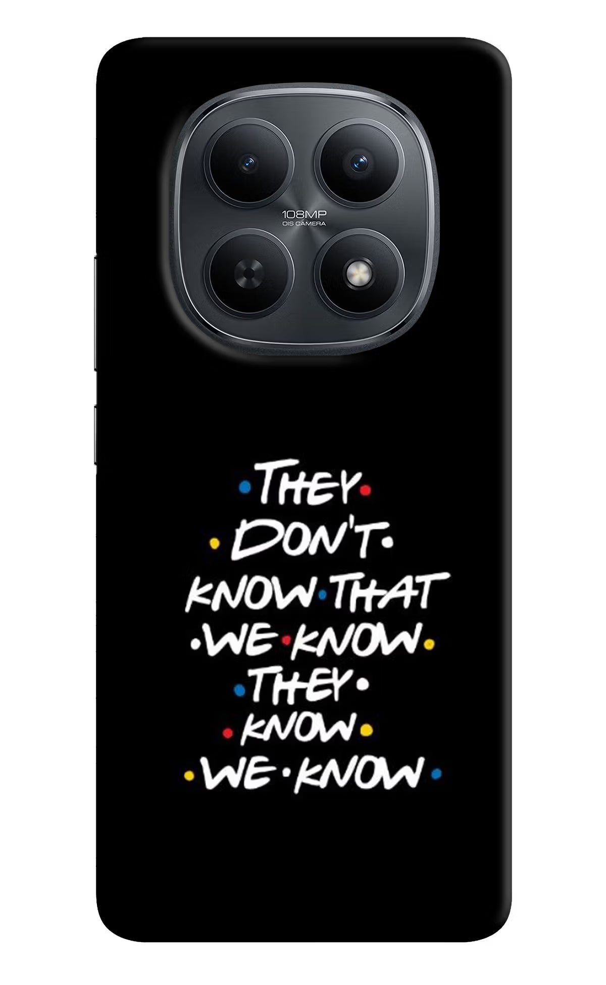 FRIENDS Dialogue Redmi Note 15 5G Back Cover
