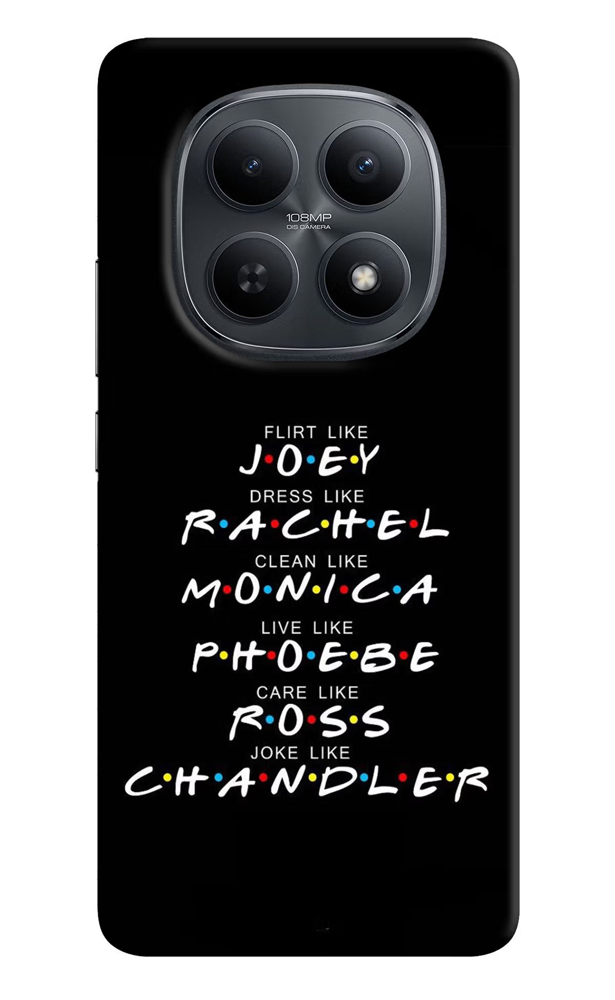 FRIENDS Character Redmi Note 15 5G Back Cover