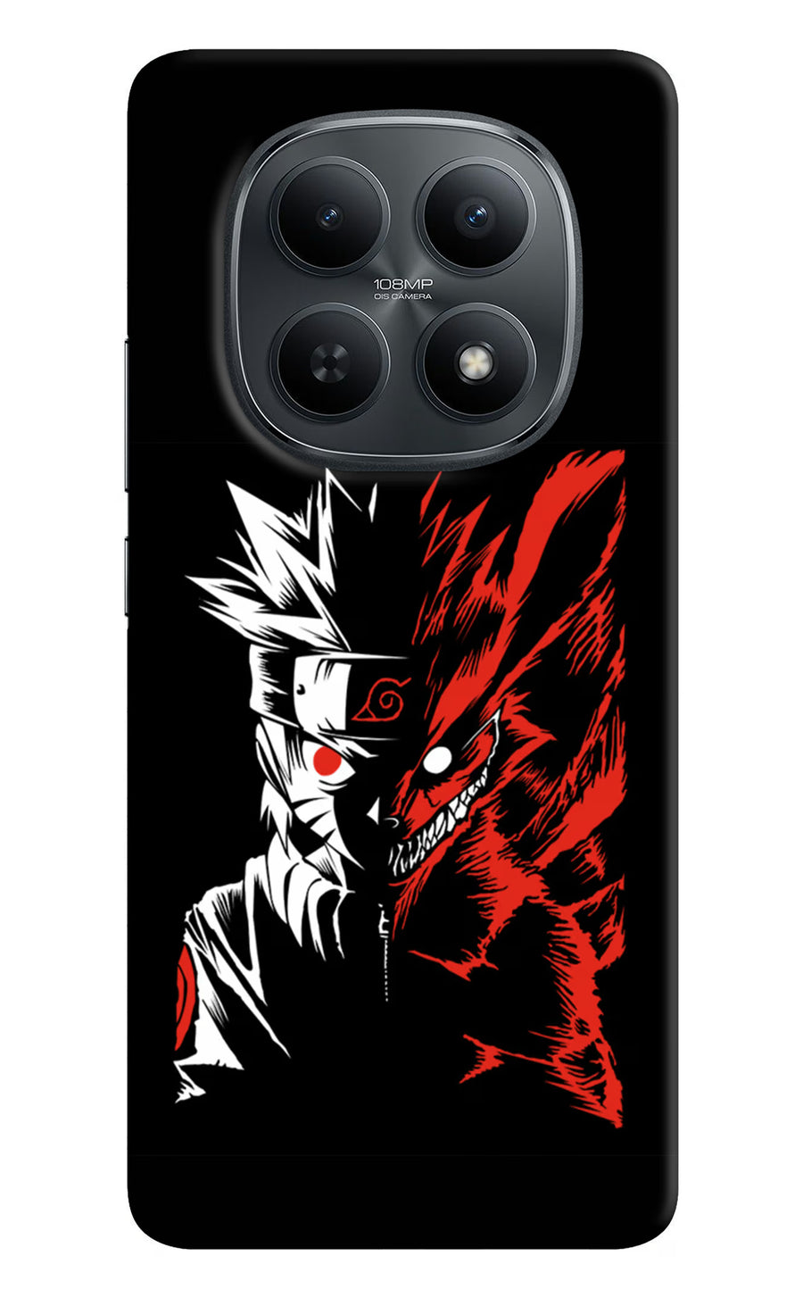 Naruto Two Face Redmi Note 15 5G Back Cover, Hard case