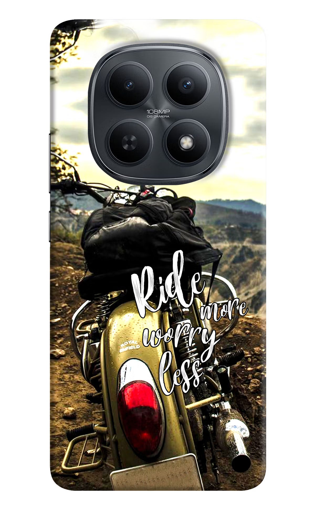 Ride More Worry Less Redmi Note 15 5G Back Cover