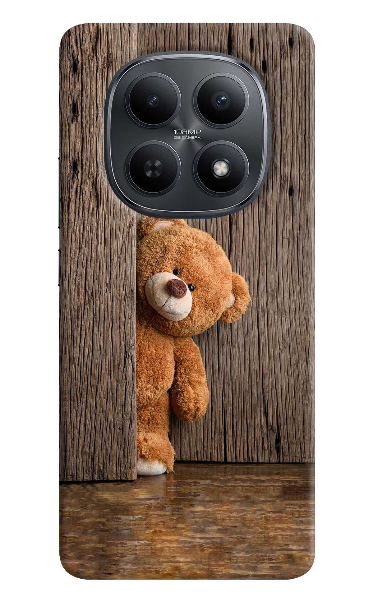 Teddy Wooden Redmi Note 15 5G Back Cover
