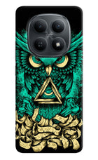 Green Owl Redmi Note 15 5G Hard Case Back Cover by Casekaro