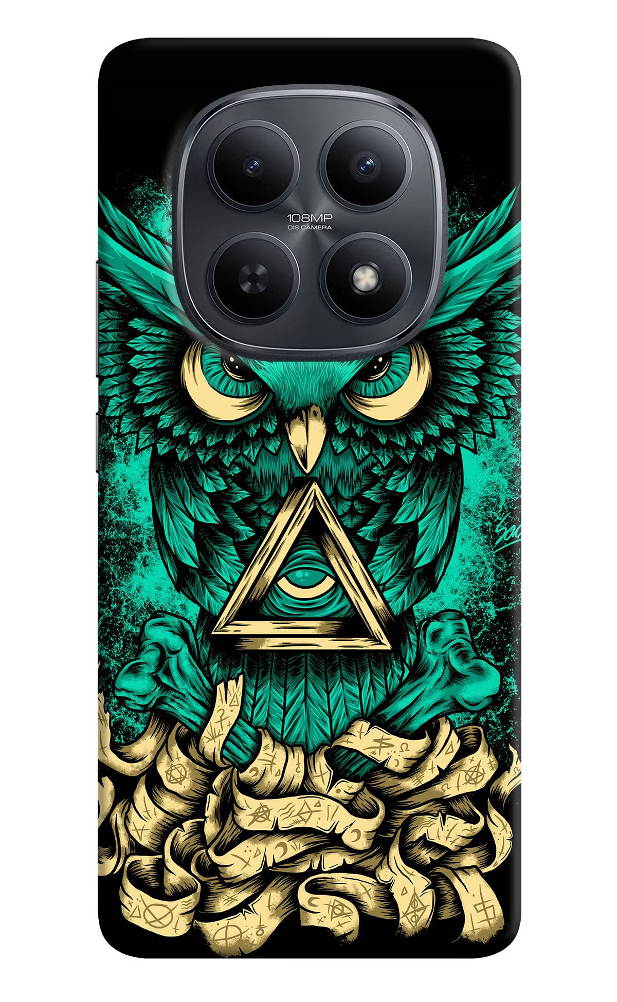 Green Owl Redmi Note 15 5G Back Cover
