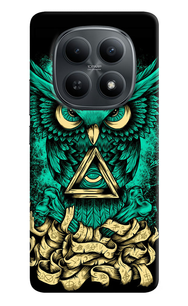 Green Owl Redmi Note 15 5G Hard Case Back Cover by Casekaro
