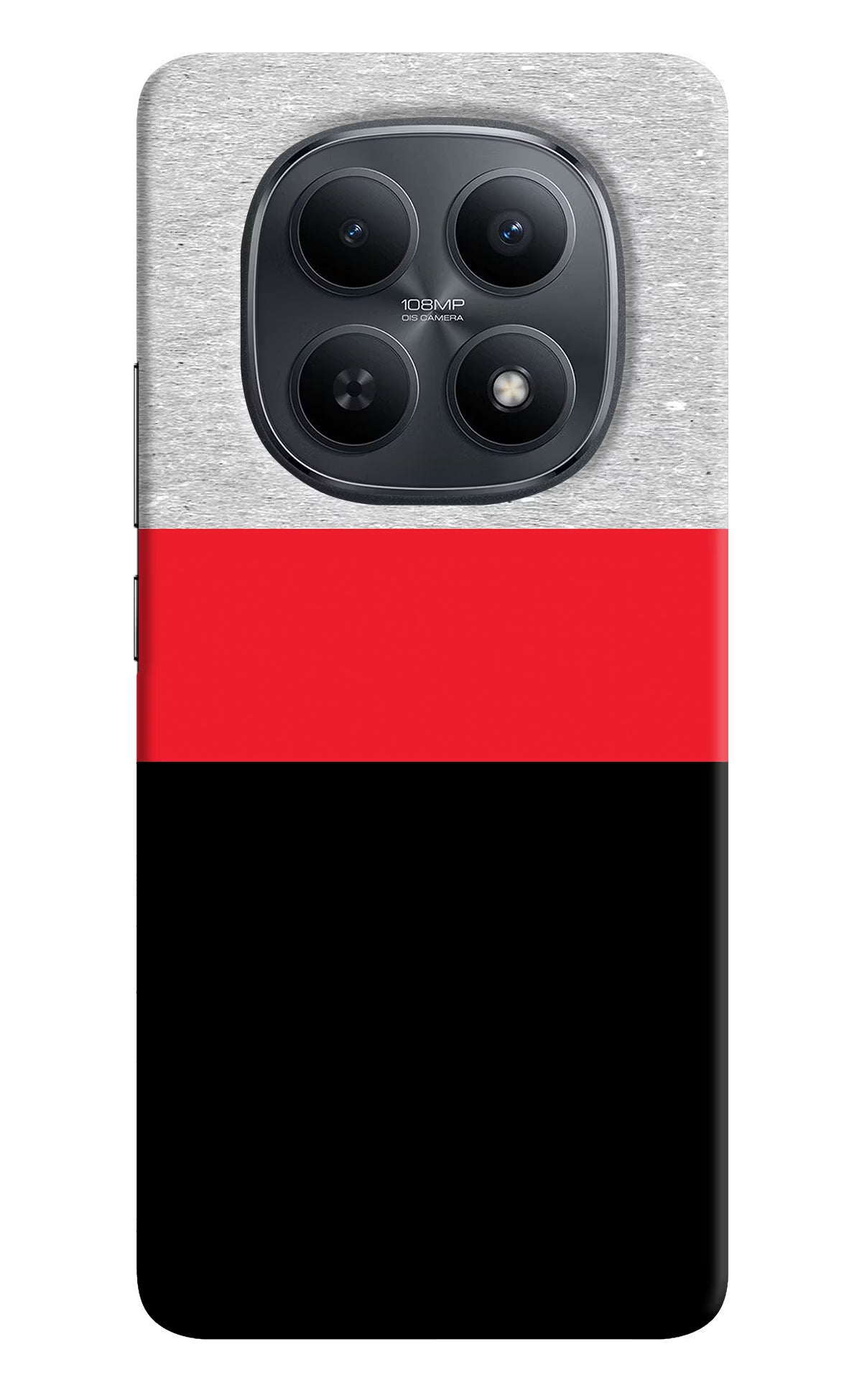 Tri Color Pattern Redmi Note 15 5G Back Cover