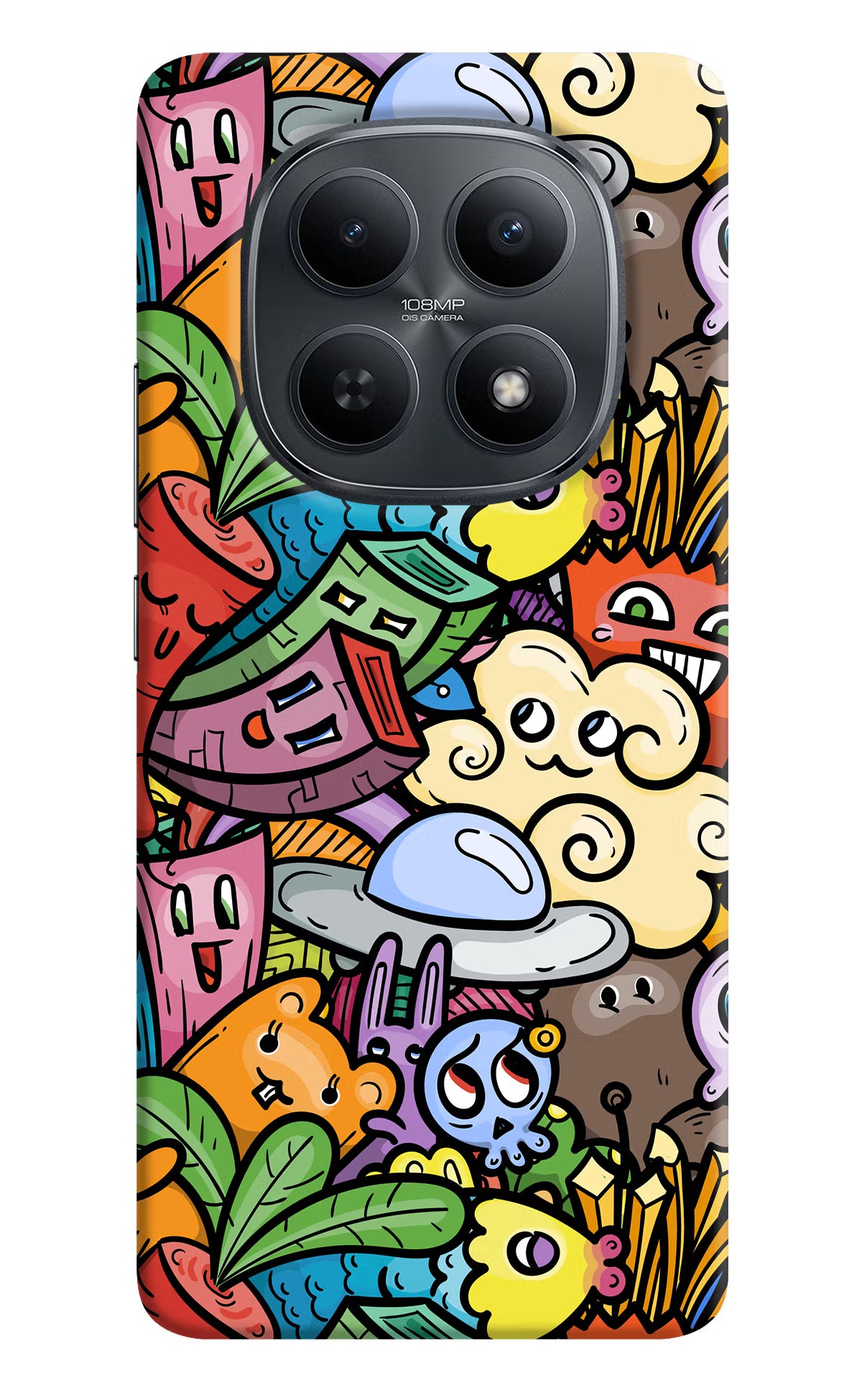 Veggie Doodle Redmi Note 15 5G Back Cover
