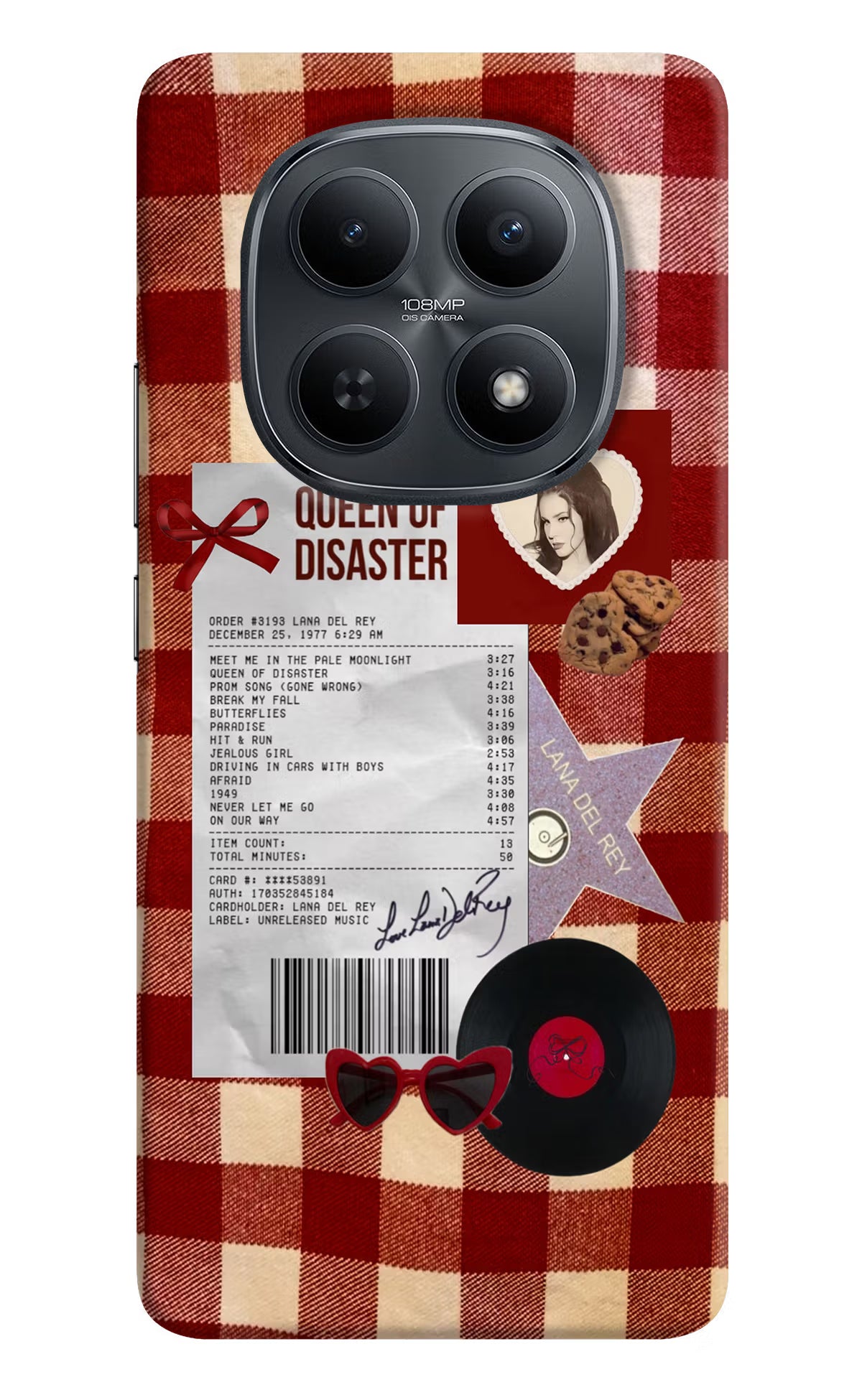 Queen of Disaster Redmi Note 15 5G Back Cover