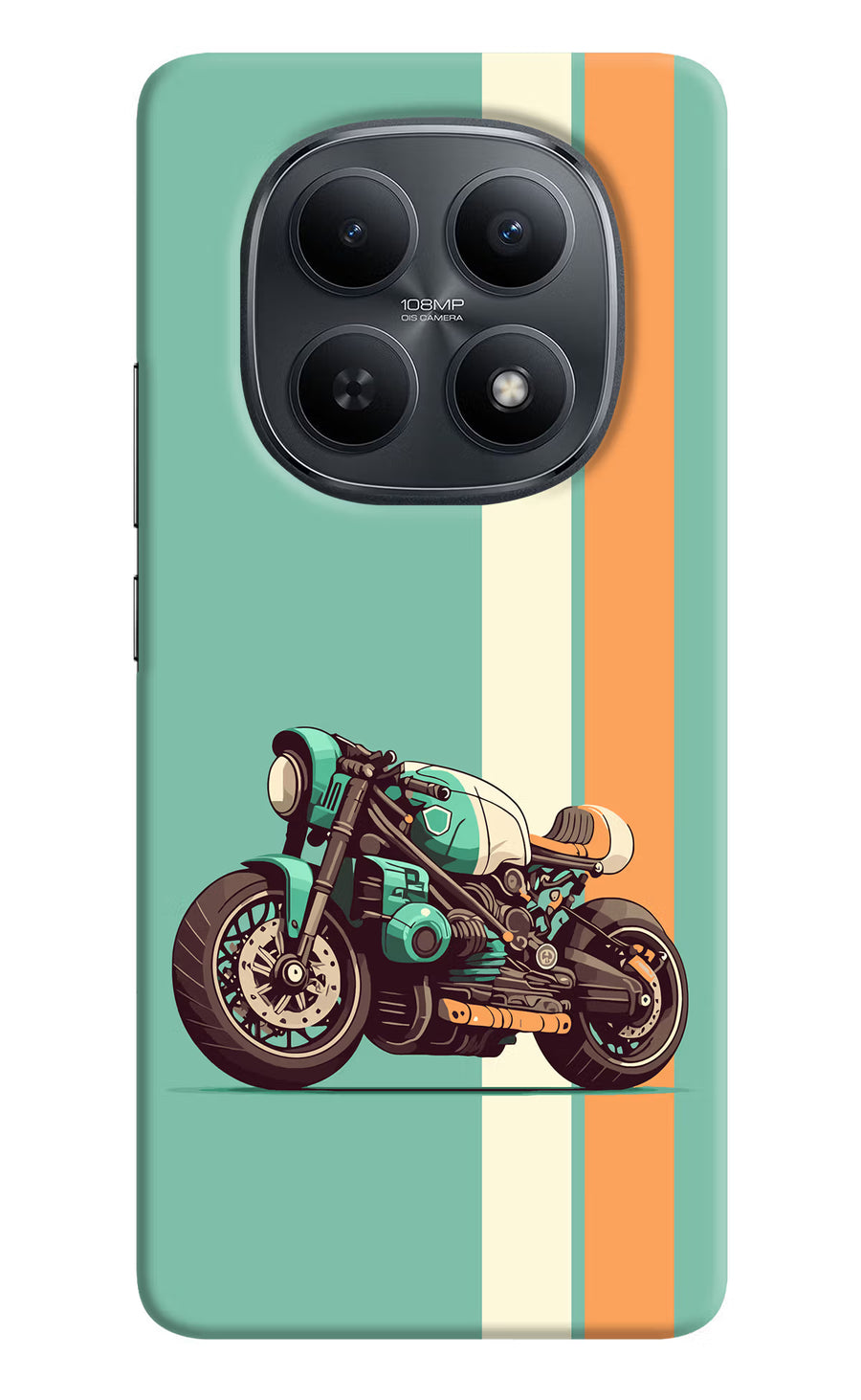 Striped Moto Drift Redmi Note 15 5G Back Cover, Hard case