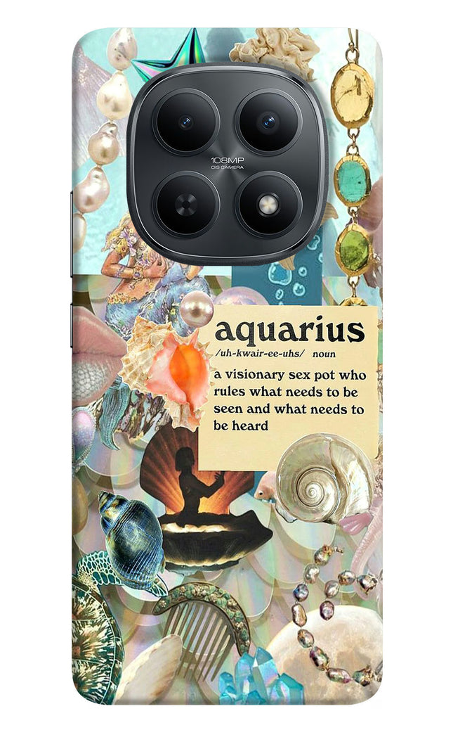 Aquarius Zodiac Redmi Note 15 5G Hard Case Back Cover by Casekaro