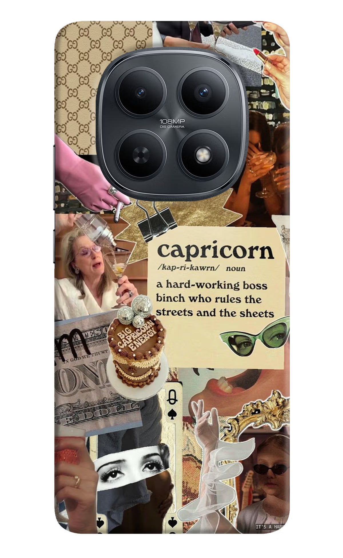 Capricorn Zodiac Redmi Note 15 5G Back Cover