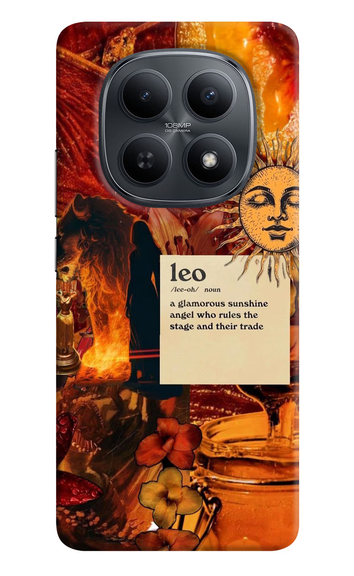 Leo Zodiac Redmi Note 15 5G Back Cover