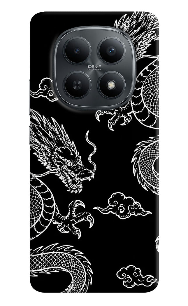 Twin Dragons Redmi Note 15 5G Hard Case Back Cover by Casekaro