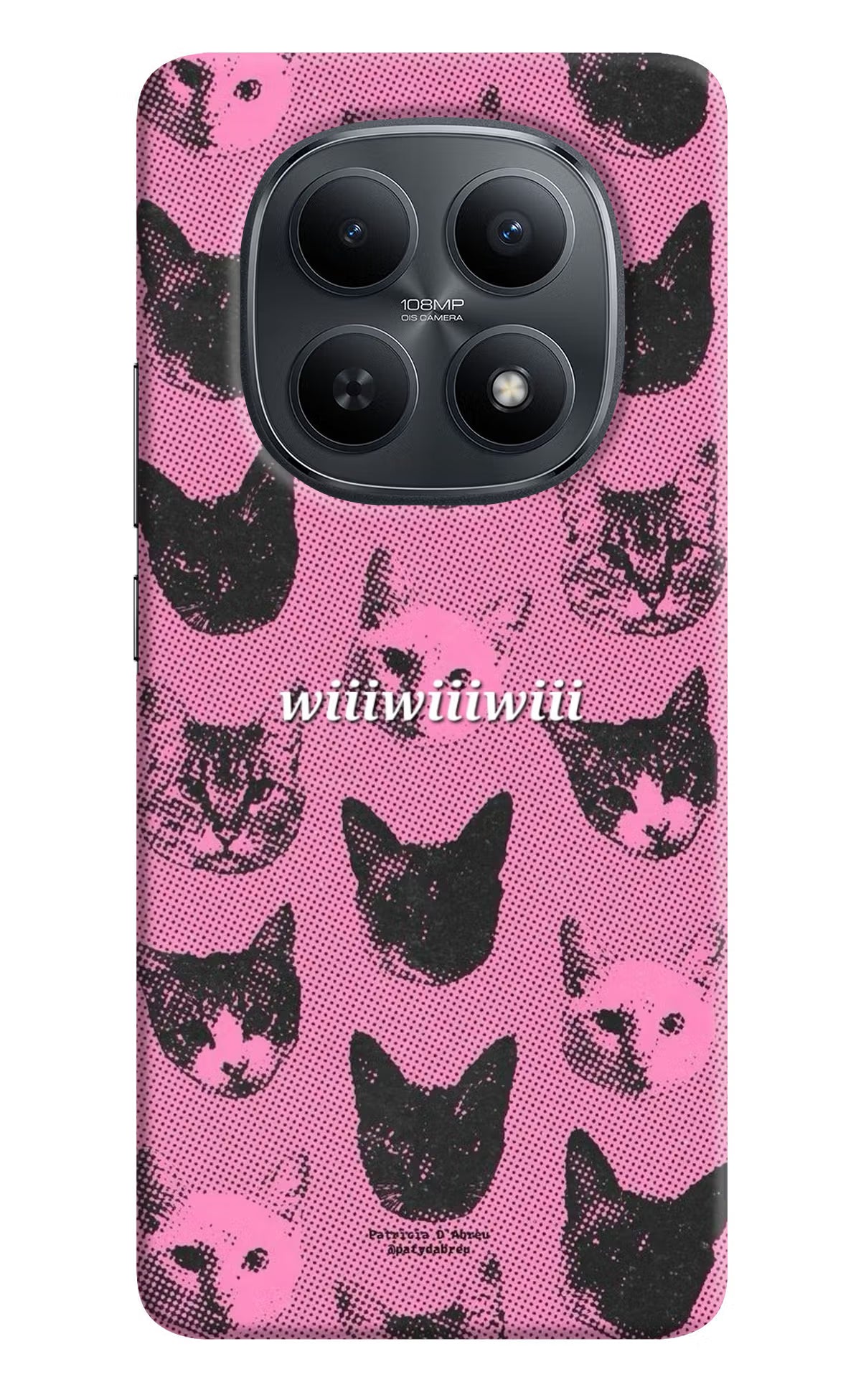 Pink Cats Redmi Note 15 5G Back Cover