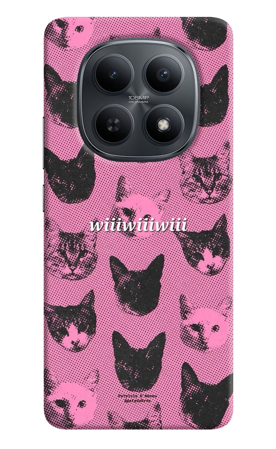 Pink Cats Redmi Note 15 5G Back Cover, Hard case