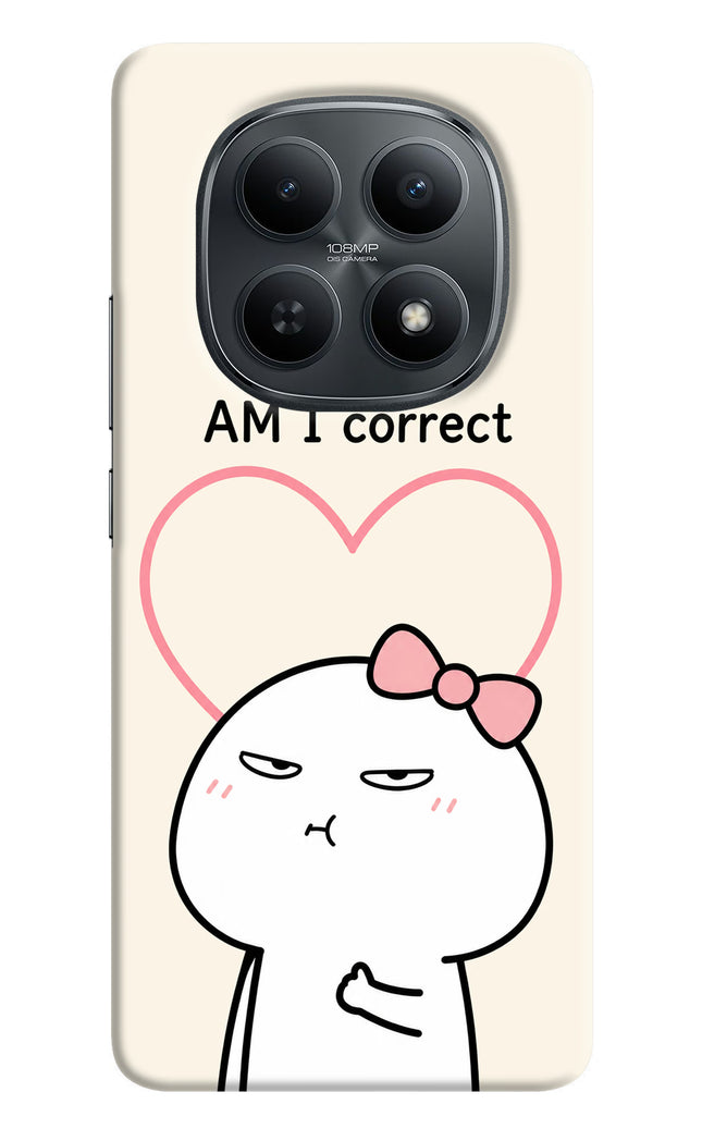 Always Right Redmi Note 15 5G Hard Case Back Cover by Casekaro
