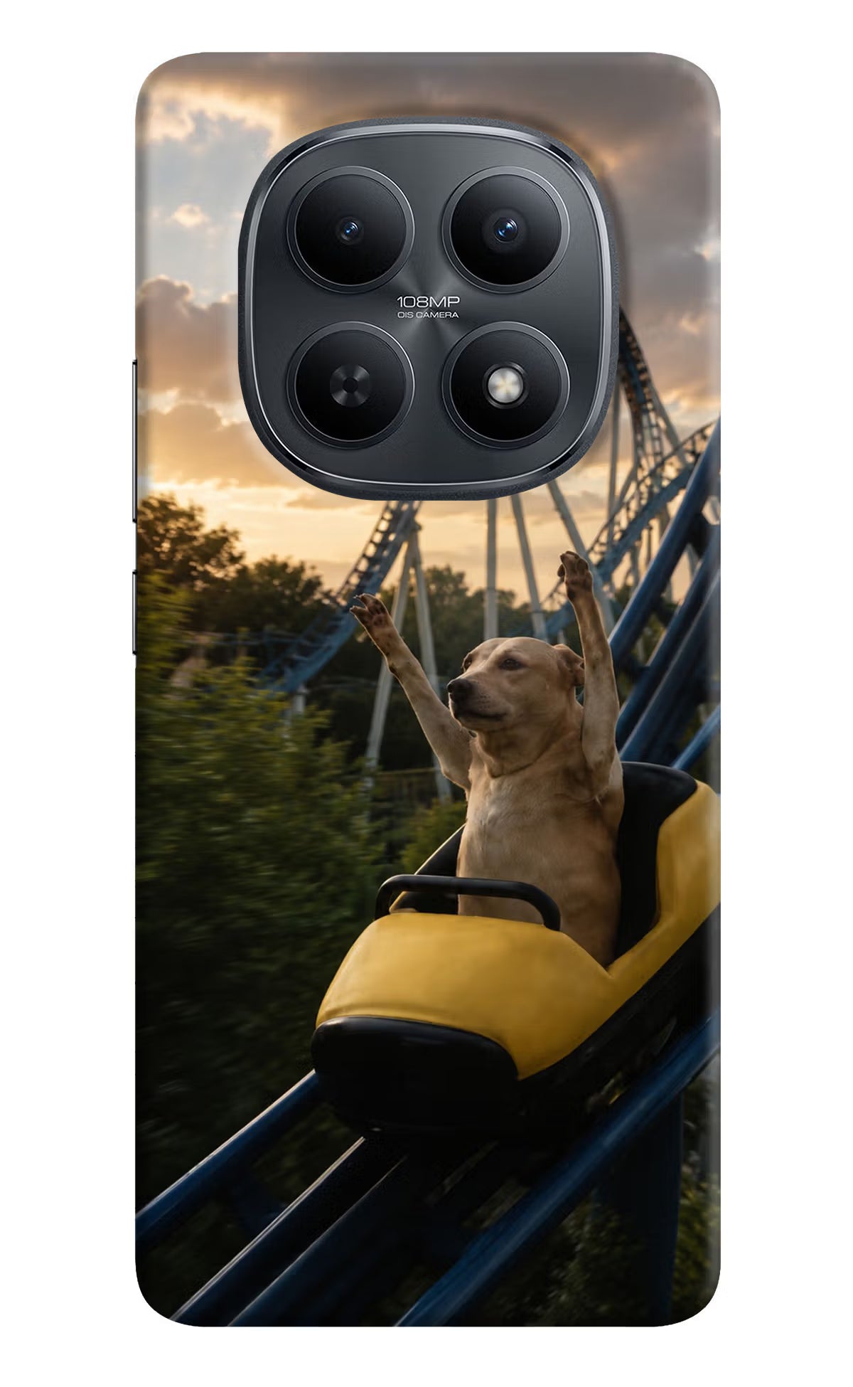 Rollercoaster Dog Redmi Note 15 5G Back Cover