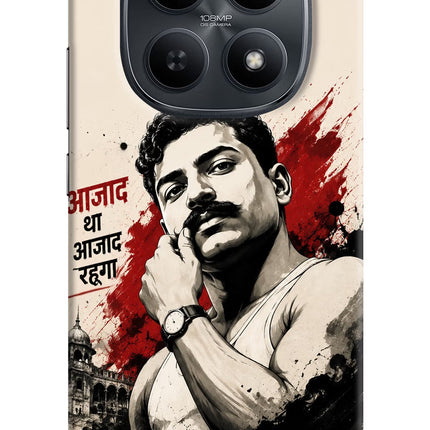 Chandrashekhar Azad Fearless Redmi Note 15 5G Back Cover