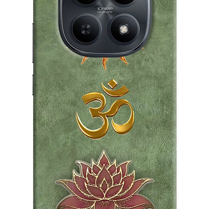 Om & Lotus Redmi Note 15 5G Back Cover