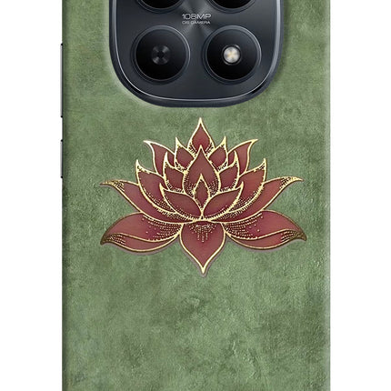 Lotus Grace Redmi Note 15 5G Hard Case Back Cover by Casekaro
