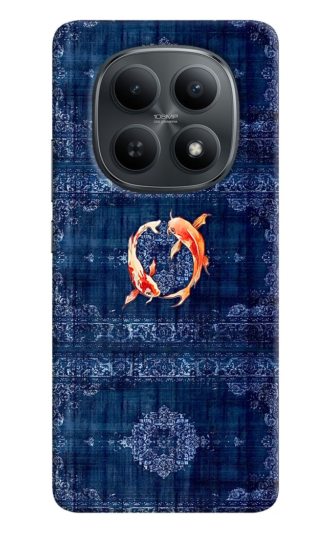 Koi Blue Redmi Note 15 5G Hard Case Back Cover by Casekaro