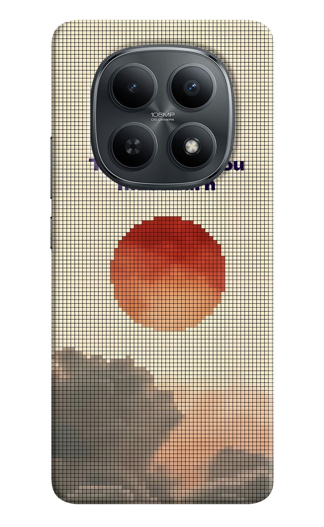 Pixel Sun Redmi Note 15 5G Hard Case Back Cover by Casekaro