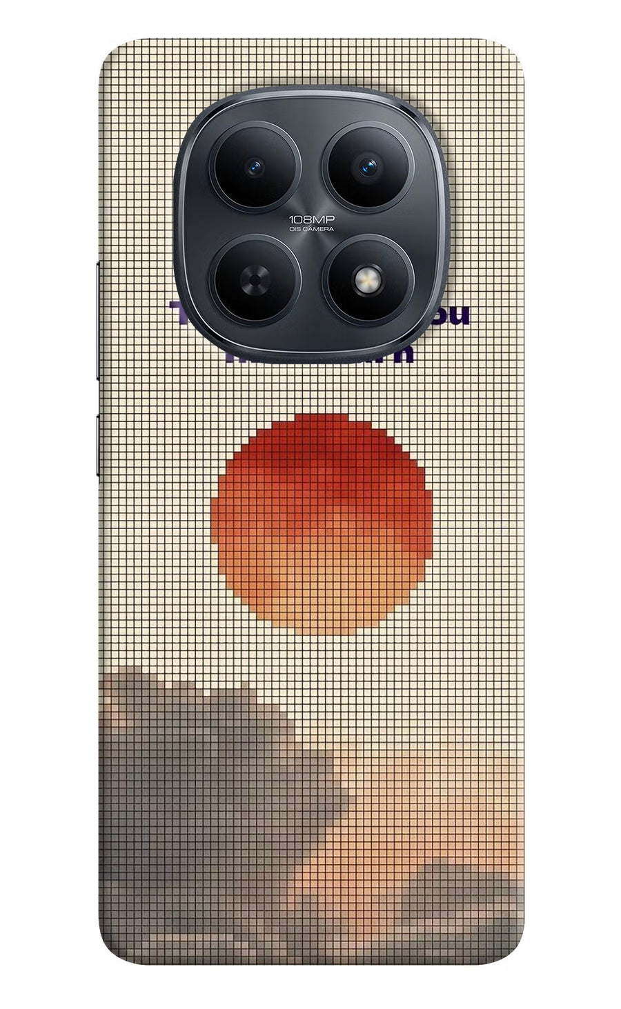 Pixel Sun Redmi Note 15 5G Back Cover, Hard case