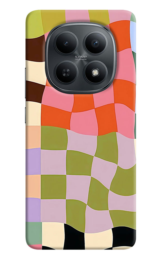 Wavy Grid Redmi Note 15 5G Hard Case Back Cover by Casekaro