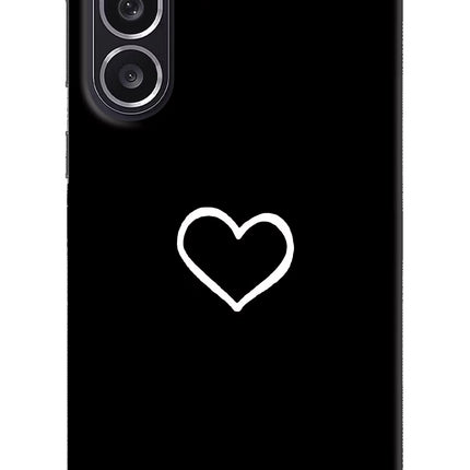 Heart Samsung M36 5G Hard Case Back Cover by Casekaro