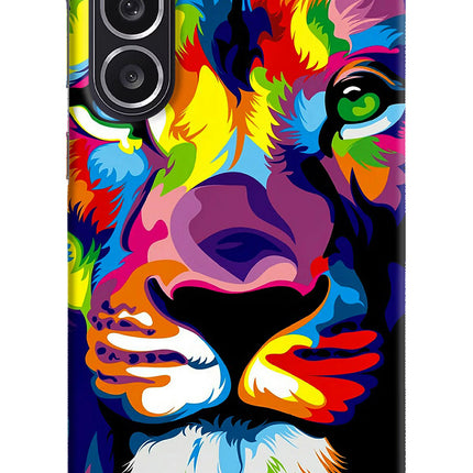 Lion Samsung M36 5G Hard Case Back Cover by Casekaro