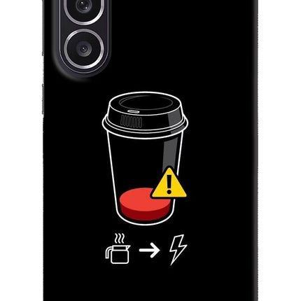 Coffee Samsung M36 5G Hard Case Back Cover by Casekaro