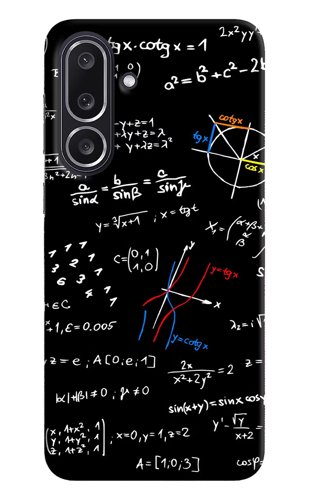 Mathematics Formula Samsung M36 5G Back Cover