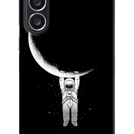 Moon Space Samsung M36 5G Hard Case Back Cover by Casekaro