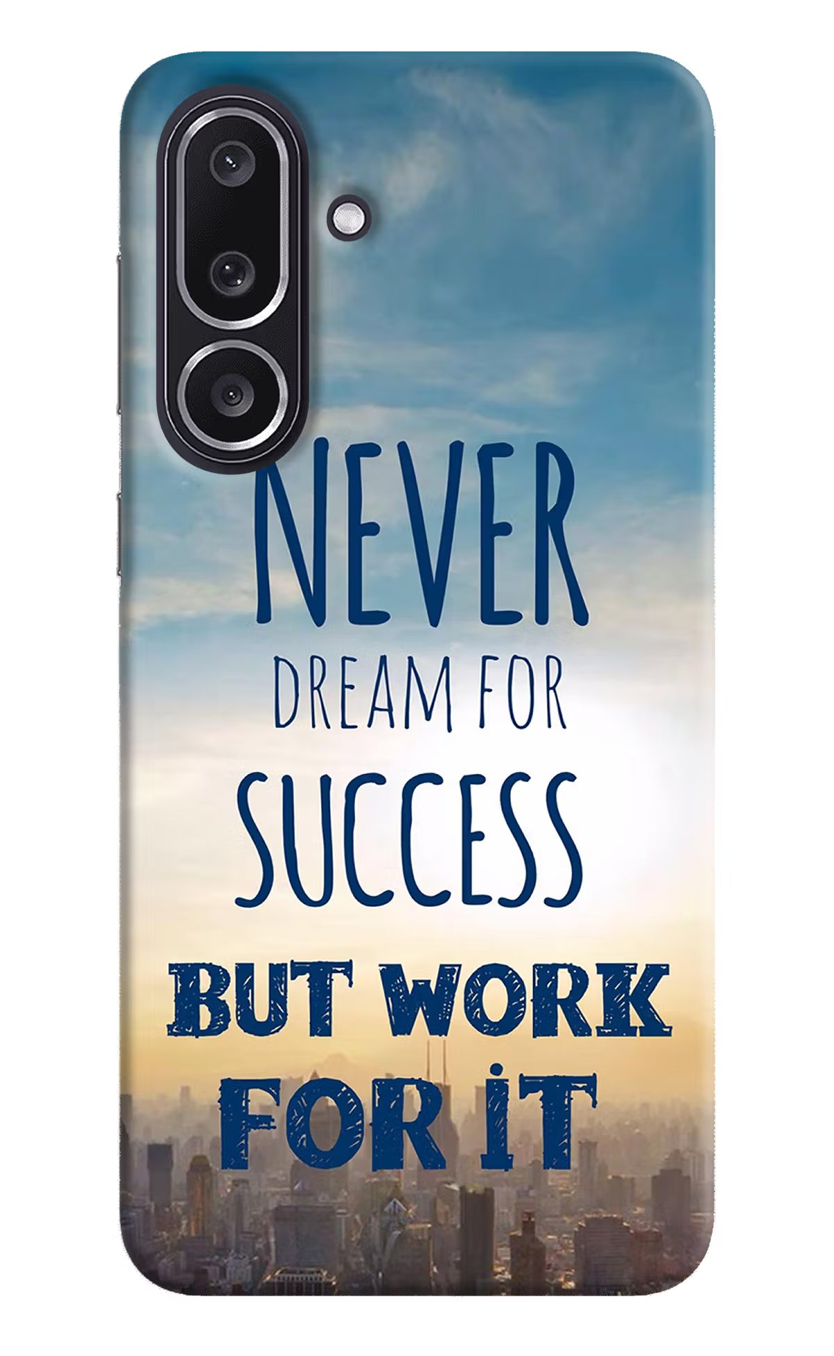 Never Dream For Success But Work For It Samsung M36 5G Back Cover