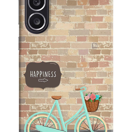 Happiness Artwork Samsung M36 5G Hard Case Back Cover by Casekaro