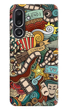 Cinema Abstract Samsung M36 5G Hard Case Back Cover by Casekaro
