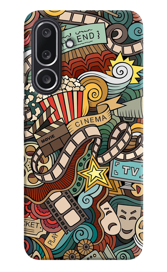 Cinema Abstract Samsung M36 5G Hard Case Back Cover by Casekaro