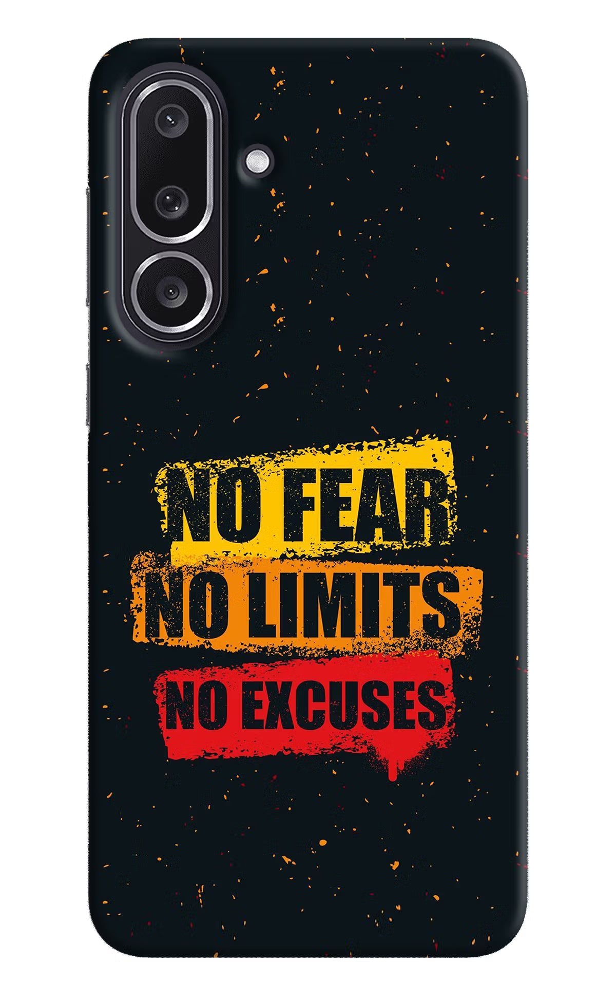 No Fear No Limits No Excuse Samsung M36 5G Back Cover