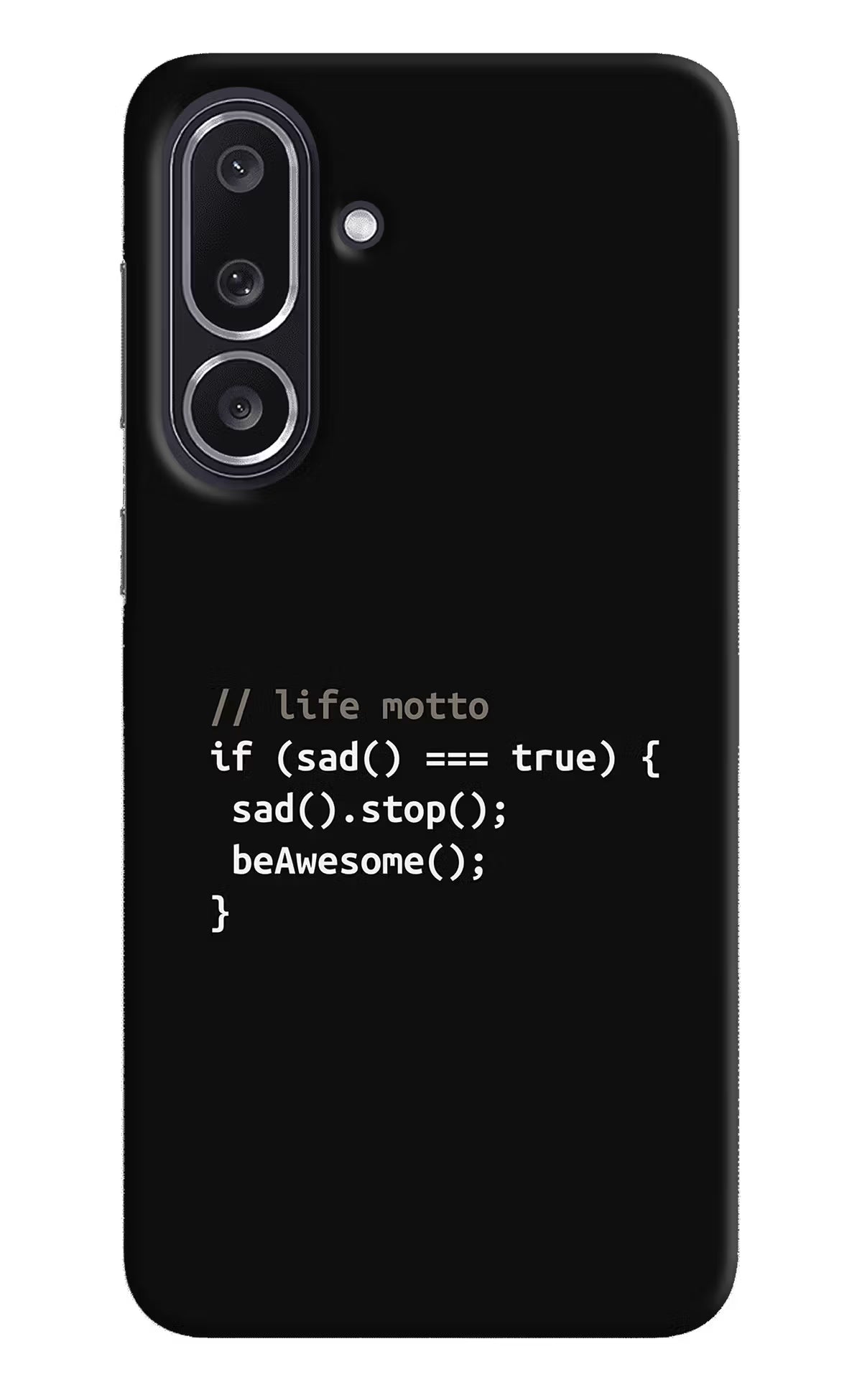 Life Motto Code Samsung M36 5G Back Cover