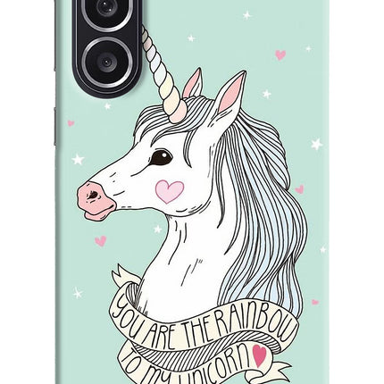 Unicorn Wallpaper Samsung M36 5G Hard Case Back Cover by Casekaro