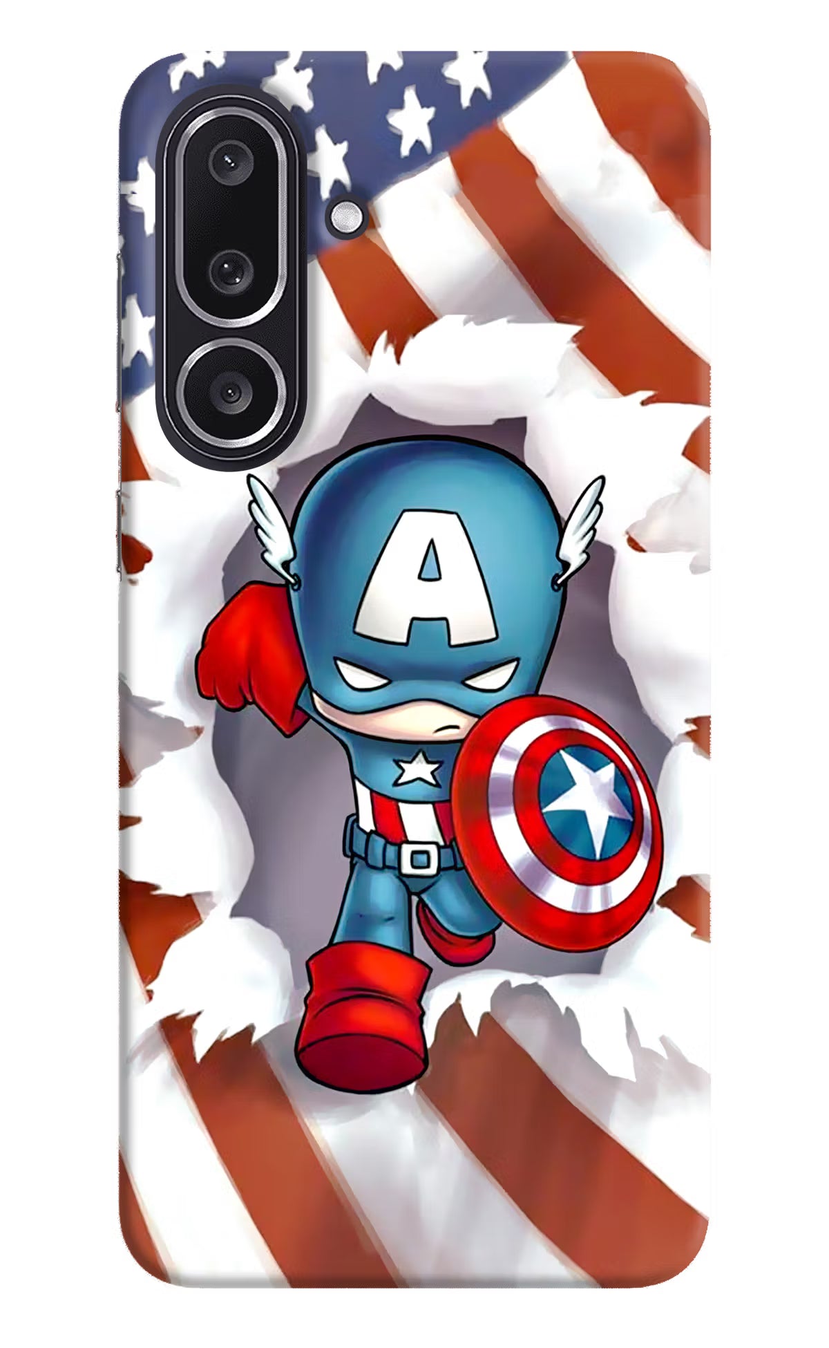 Captain America Samsung M36 5G Back Cover