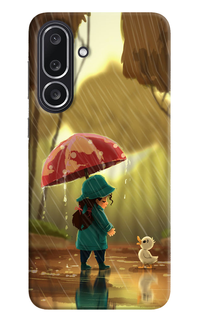Rainy Day Samsung M36 5G Hard Case Back Cover by Casekaro