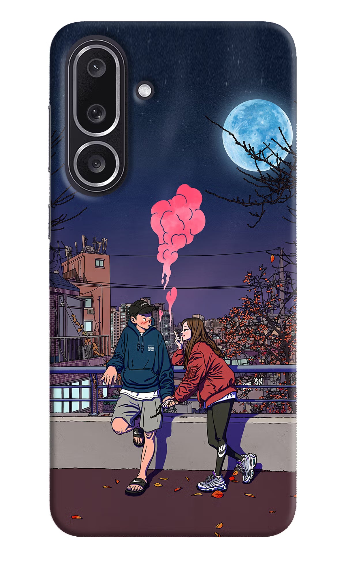 Chilling Couple Samsung M36 5G Back Cover