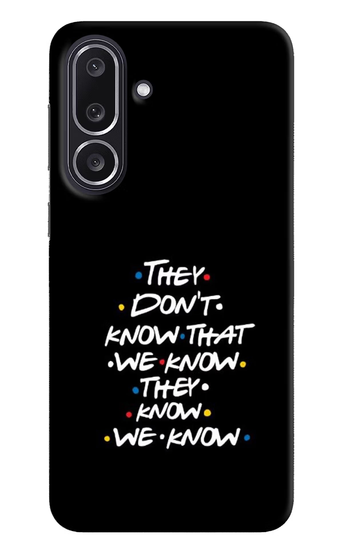 FRIENDS Dialogue Samsung M36 5G Back Cover
