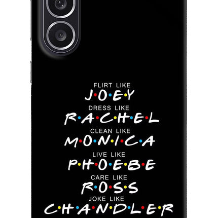 FRIENDS Character Samsung M36 5G Hard Case Back Cover by Casekaro