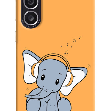 High On Music Samsung M36 5G Hard Case Back Cover by Casekaro