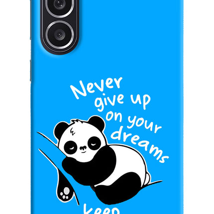 Keep Sleeping Samsung M36 5G Hard Case Back Cover by Casekaro